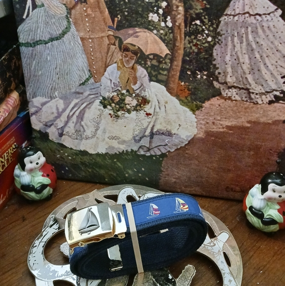 🚢 Skippers Fla,NAUTICAL belt,🏝🏖🏞🎋🎁Never worn.🛥New!BOAT🛶 ⛵️🎁U.S.A. - Picture 6 of 16